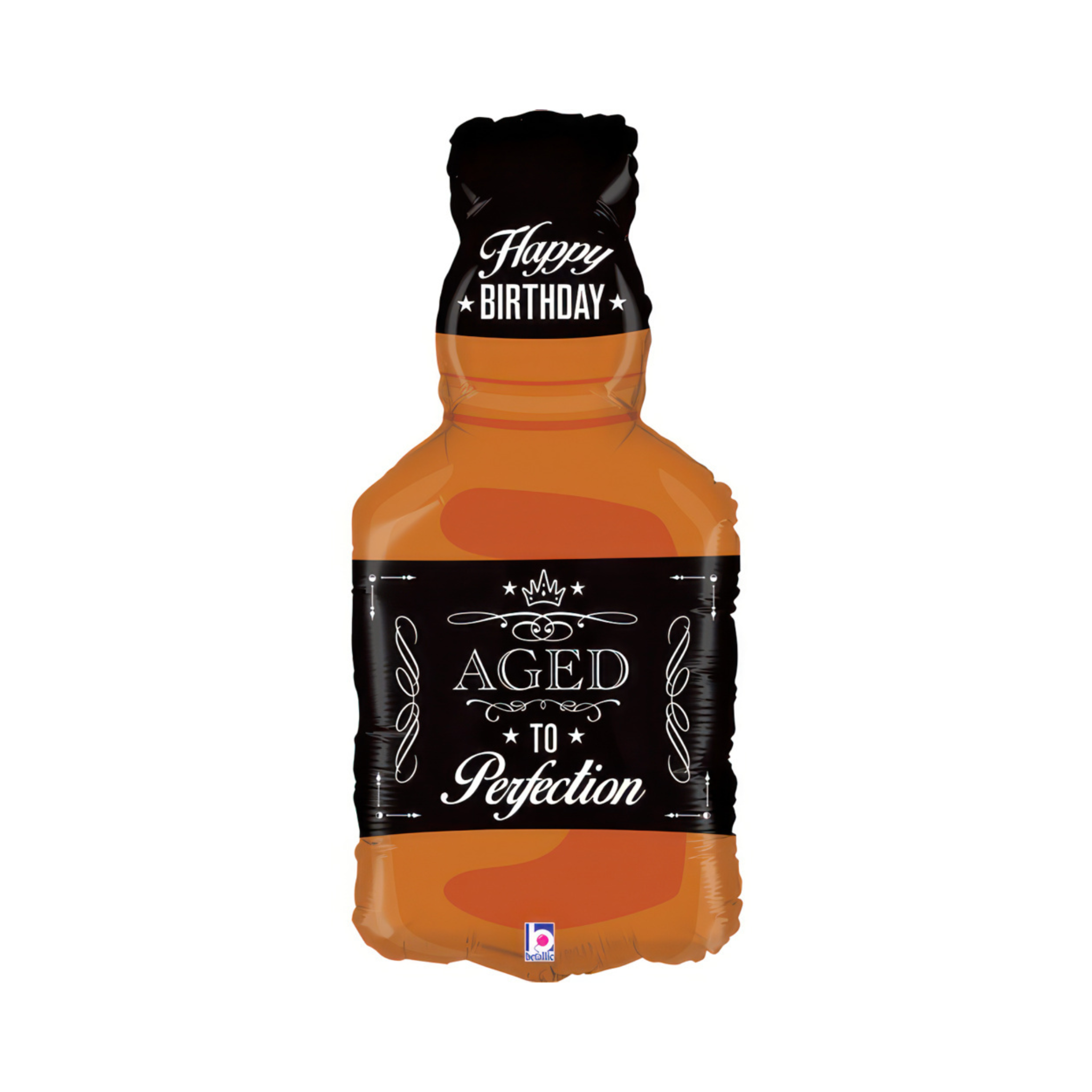 Folienballon Whiskey "Aged to Perfection" -hey-Party.de- Mini Folienballons -#Variante_