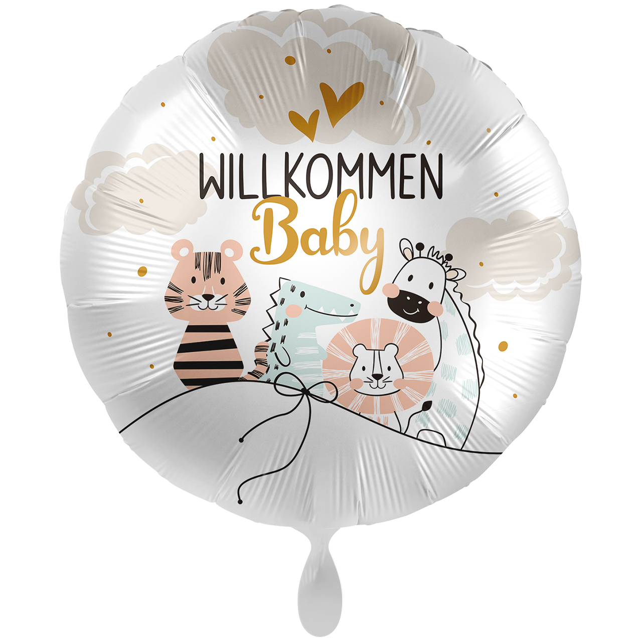 Folienballon XXL "Willkommen Baby" -hey-Party.de- Folienballons -#Variante_