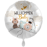 Folienballon XXL "Willkommen Baby" -hey-Party.de- Folienballons -#Variante_