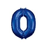 Folienballon XXL Zahl Dunkelblau -hey-Party.de- Folienballons -#Variante_ Zahl 0