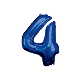 Folienballon XXL Zahl Dunkelblau -hey-Party.de- Folienballons -#Variante_ Zahl 4