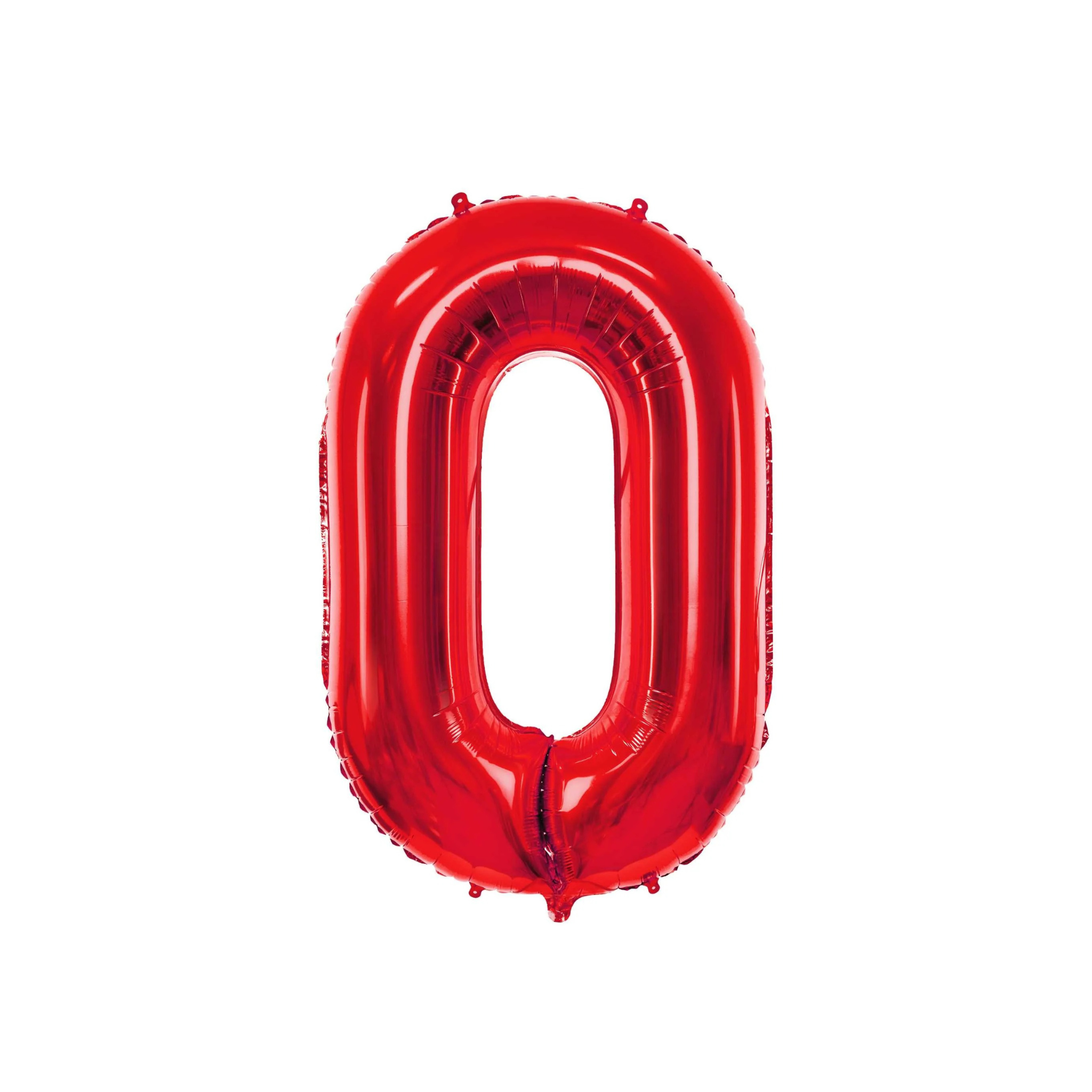 Folienballon XXL Zahl Rot -hey-Party.de- Folienballons -#Variante_ Zahl 0