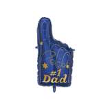 Folienballon "#1 Dad" -hey-Party.de- Folienballons -#Variante_