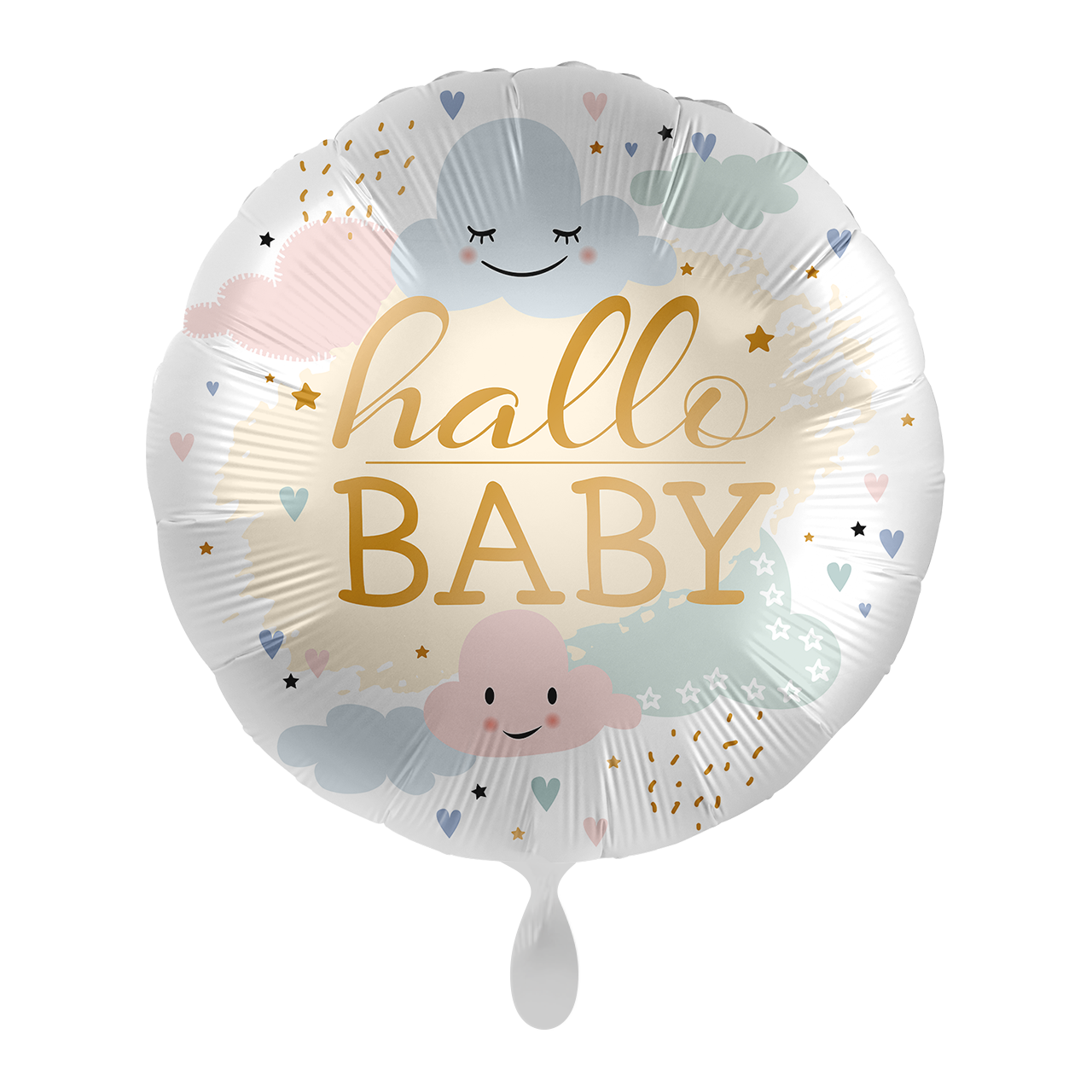 Folienballon "hallo baby" -hey-Party.de- Folienballons -#Variante_