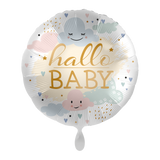 Folienballon "hallo baby" -hey-Party.de- Folienballons -#Variante_