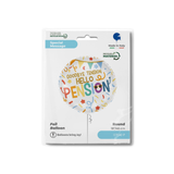 Folienballon rund "Goodbye Tension, Hello Tension" -hey-Party.de- Folienballons -#Variante_