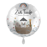 Folienballon rund "Zur Taufe" Arche -hey-Party.de- Folienballons -#Variante_