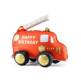 Folienluftballon Feuerwehrauto "Happy Birthday" -hey-Party.de- Folienballons -#Variante_