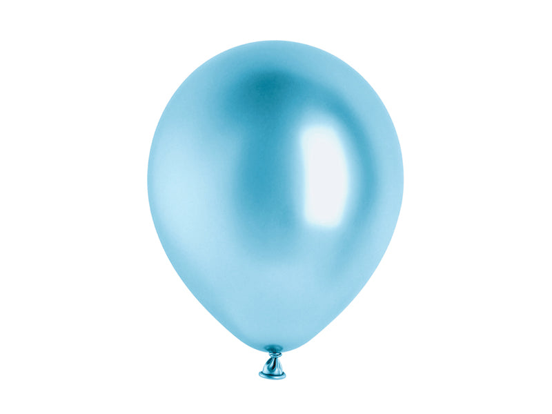 Glossy Luftballons Blau, ca. 30 cm