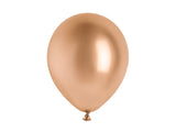 Glossy Luftballons Roségold, ca. 30 cm -#Variante_ 10 Stück