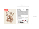 Luftballons Glossy Champagnergold