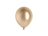 Luftballons Glossy Champagnergold, ca. 12 cm -#Variante_12 cm - 50 Stück