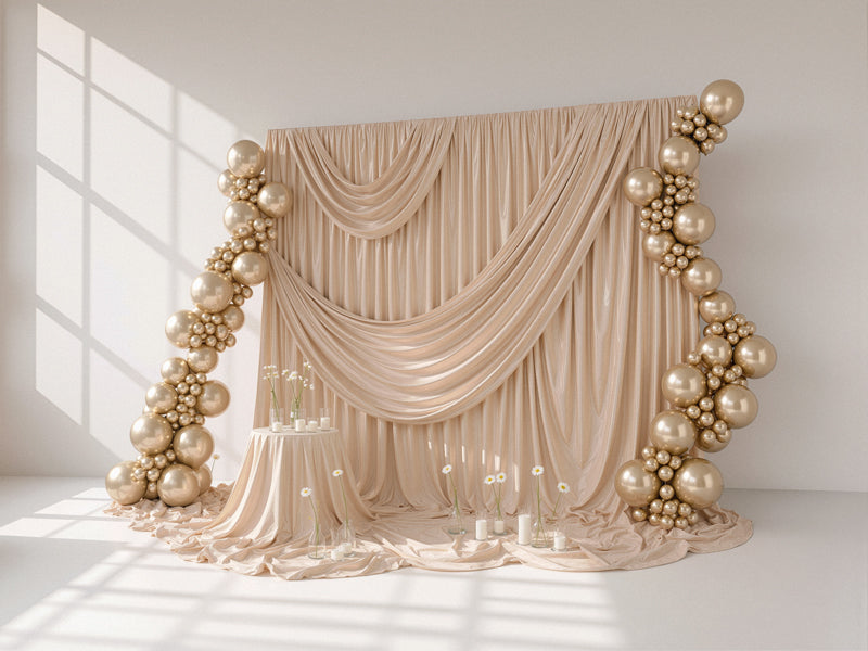 Luftballons Glossy Champagnergold