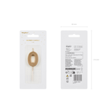 Zahlenkerze Gold -hey-Party.de- Zahlenkerzen -#Variante_