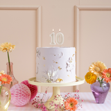 Zahlenkerze Beige -hey-Party.de- Zahlenkerzen -#Variante_
