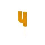 Zahlenkerze Blocks -hey-Party.de- Zahlenkerzen -#Variante_ Zahl 4