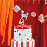 Zahlenkerze Rauten -hey-Party.de- Zahlenkerzen -#Variante_ Zahl 4
