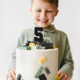 Zahlenkerze Blocks -hey-Party.de- Zahlenkerzen -#Variante_ Zahl 5