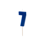 Zahlenkerze Blocks -hey-Party.de- Zahlenkerzen -#Variante_ Zahl 7
