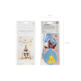 Set Stuhl-Girlande & Krone Teddybär -hey-Party.de- Girlanden -#Variante_