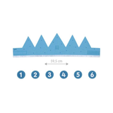 Geburtstagskrone aus Filz Blau -hey-Party.de- Geburtstagskerzen -#Variante_