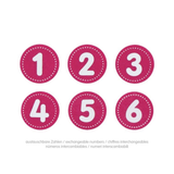 Geburtstagskrone aus Filz Rosa -hey-Party.de- Geburtstagskerzen -#Variante_