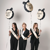 Schärpe "Happy 40" -hey-Party.de- Schärpen -#Variante_