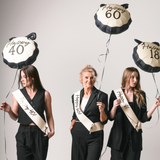 Schärpe "Happy 60" -hey-Party.de- Schärpen -#Variante_