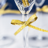 Geschenkband Gold Glitzer -hey-Party.de- Geschenkband -#Variante_