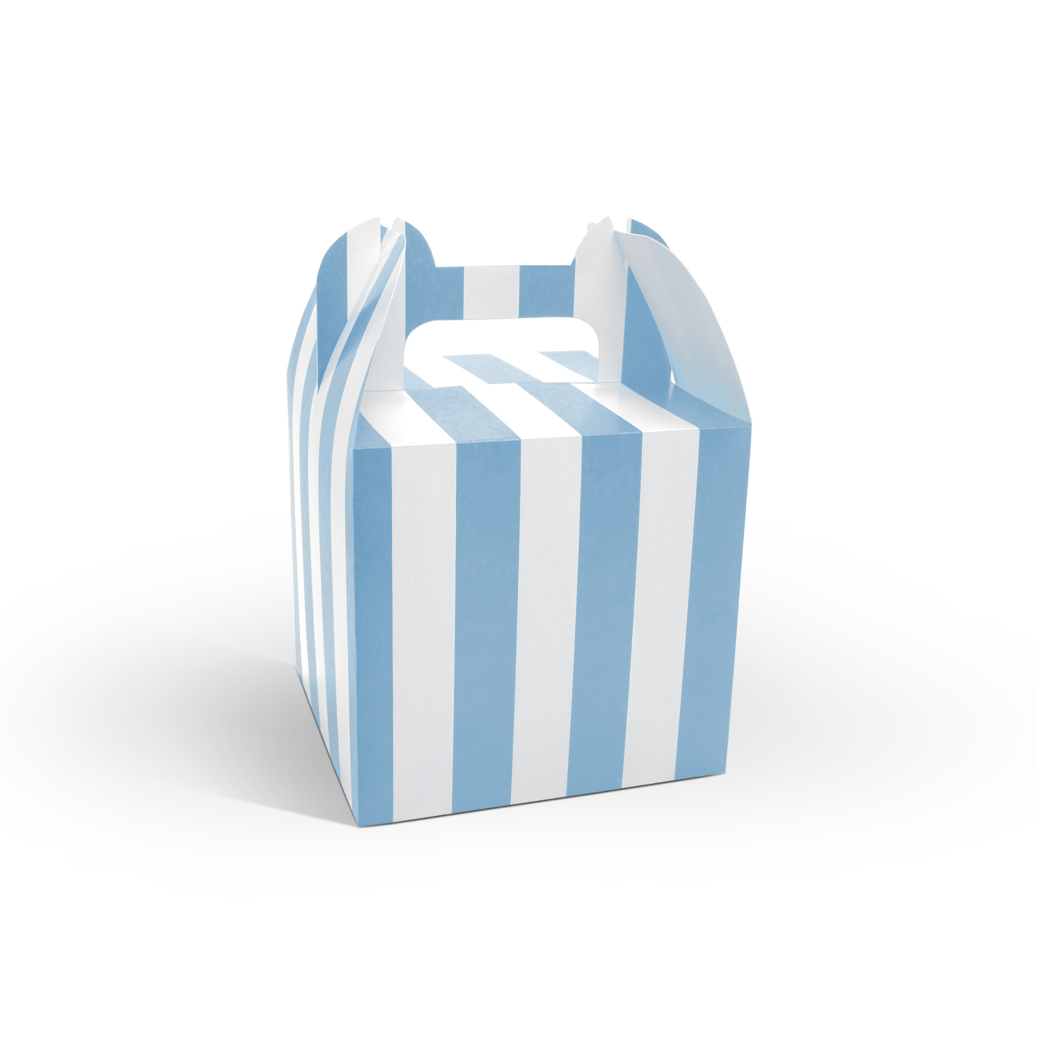 Geschenkboxen Blau gestreift -hey-Party.de- Schachteln -#Variante_