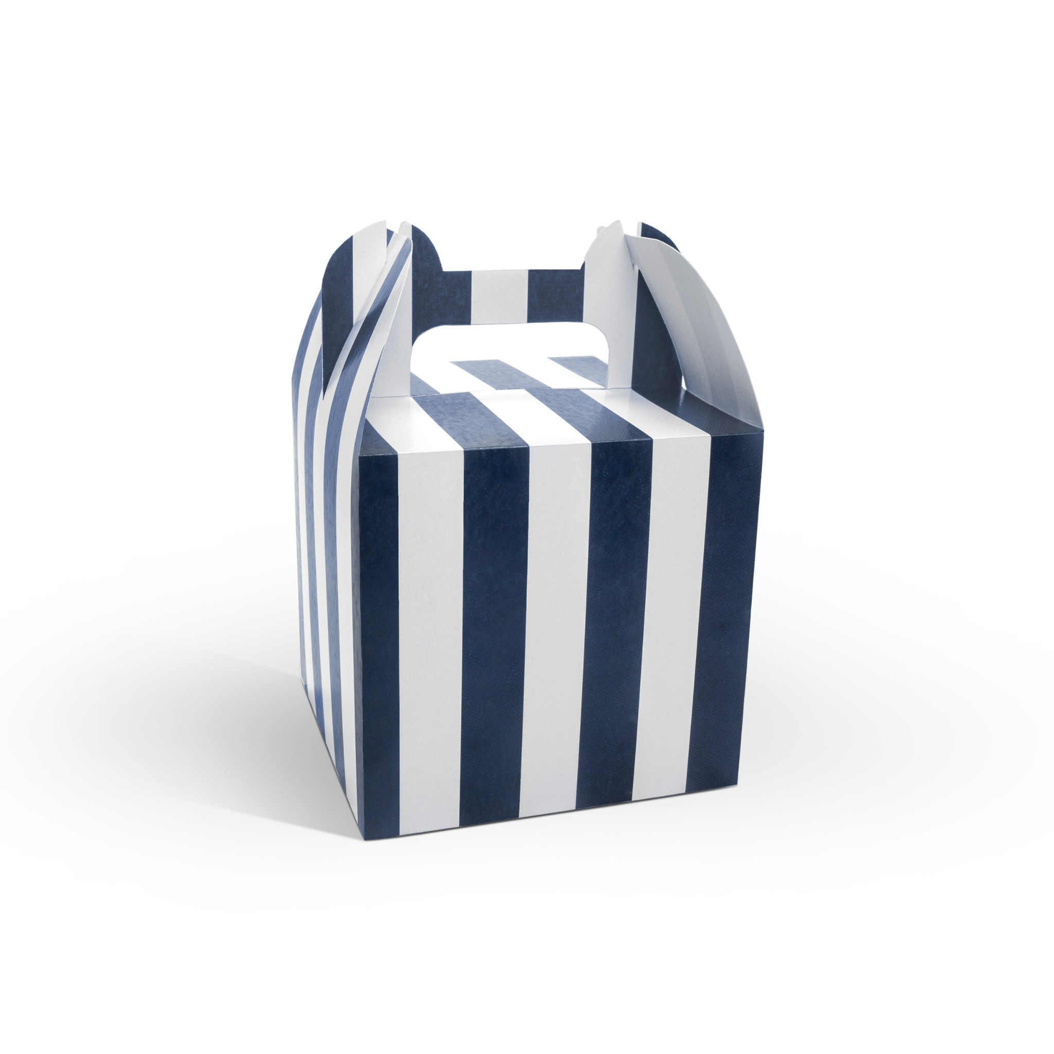 Geschenkboxen Blau gestreift -hey-Party.de- Schachteln -#Variante_