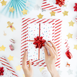 Geschenkpapier Streuselmuster Bunt -hey-Party.de- Geschenkverpackung -#Variante_