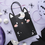 Geschenktüte Schwarze Katze -hey-Party.de- Geschenktütchen -#Variante_