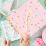 Geschenktüte Sterne Groß -hey-Party.de- Geschenktütchen -#Variante_