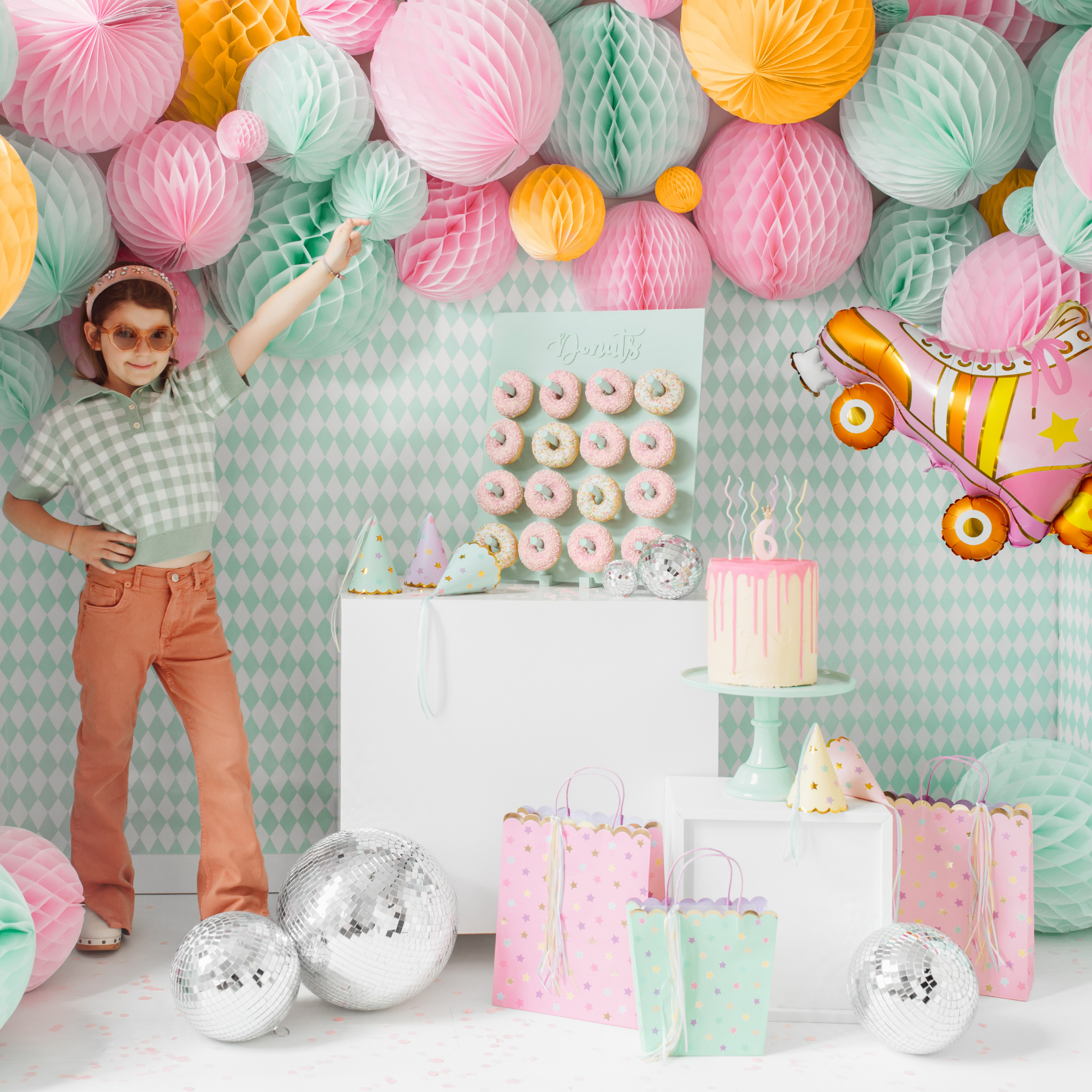 Geschenktüte Sterne Groß -hey-Party.de- Geschenktütchen -#Variante_