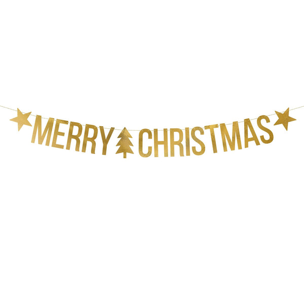 Girlande „Merry Christmas“ Hey Party