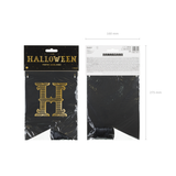 Girlande Halloween Schwarz & Gold -hey-Party.de- Girlanden -#Variante_