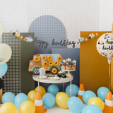 Girlande "Happy Birthday" Baustelle -hey-Party.de- Girlanden -#Variante_