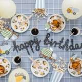 Girlande "Happy Birthday" Baustelle -hey-Party.de- Girlanden -#Variante_