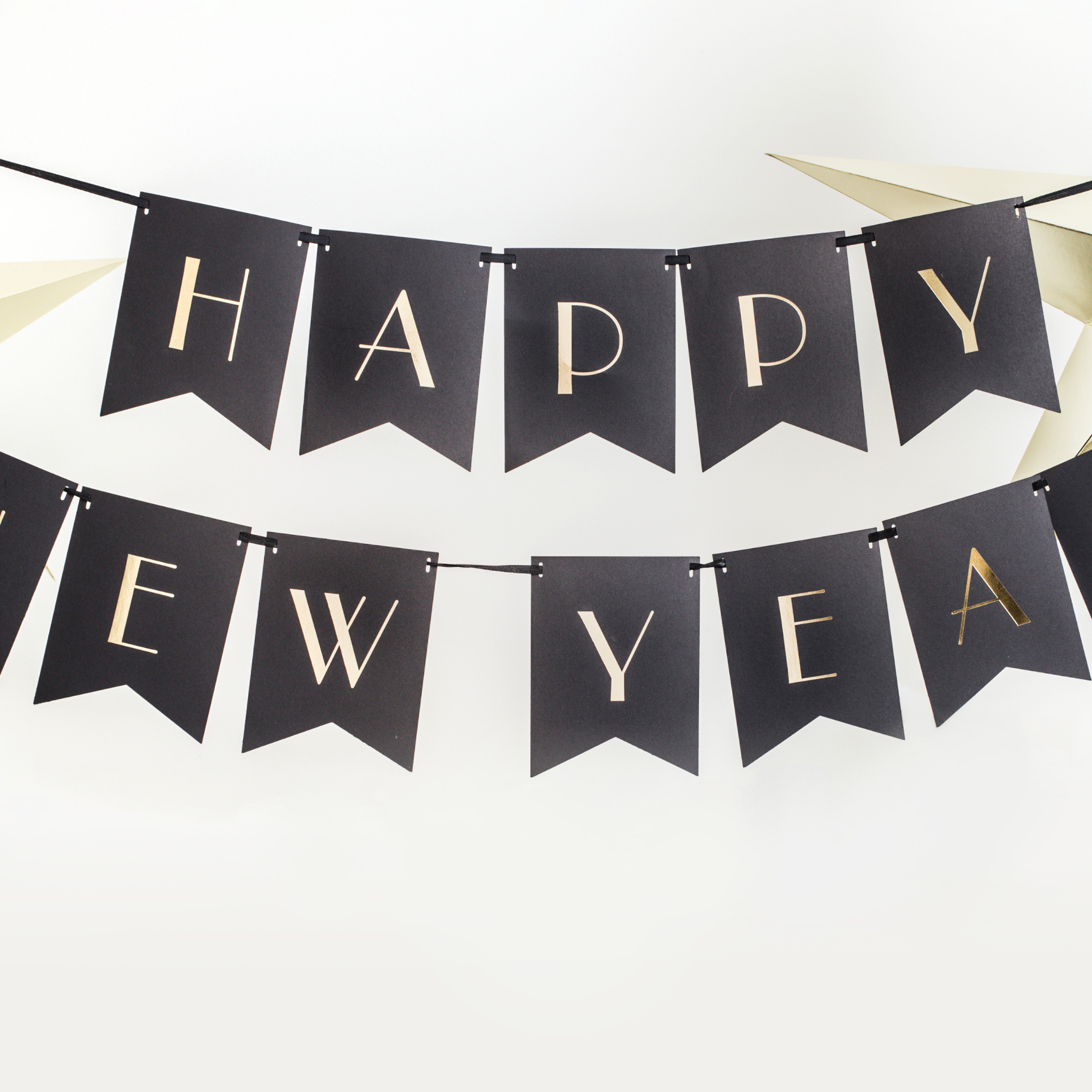 Girlande "Happy New Year" -hey-Party.de- Girlanden -#Variante_