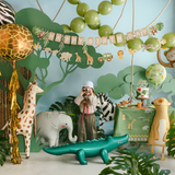 Girlande "Happy Birthday" Safari -hey-Party.de- Girlanden -#Variante_