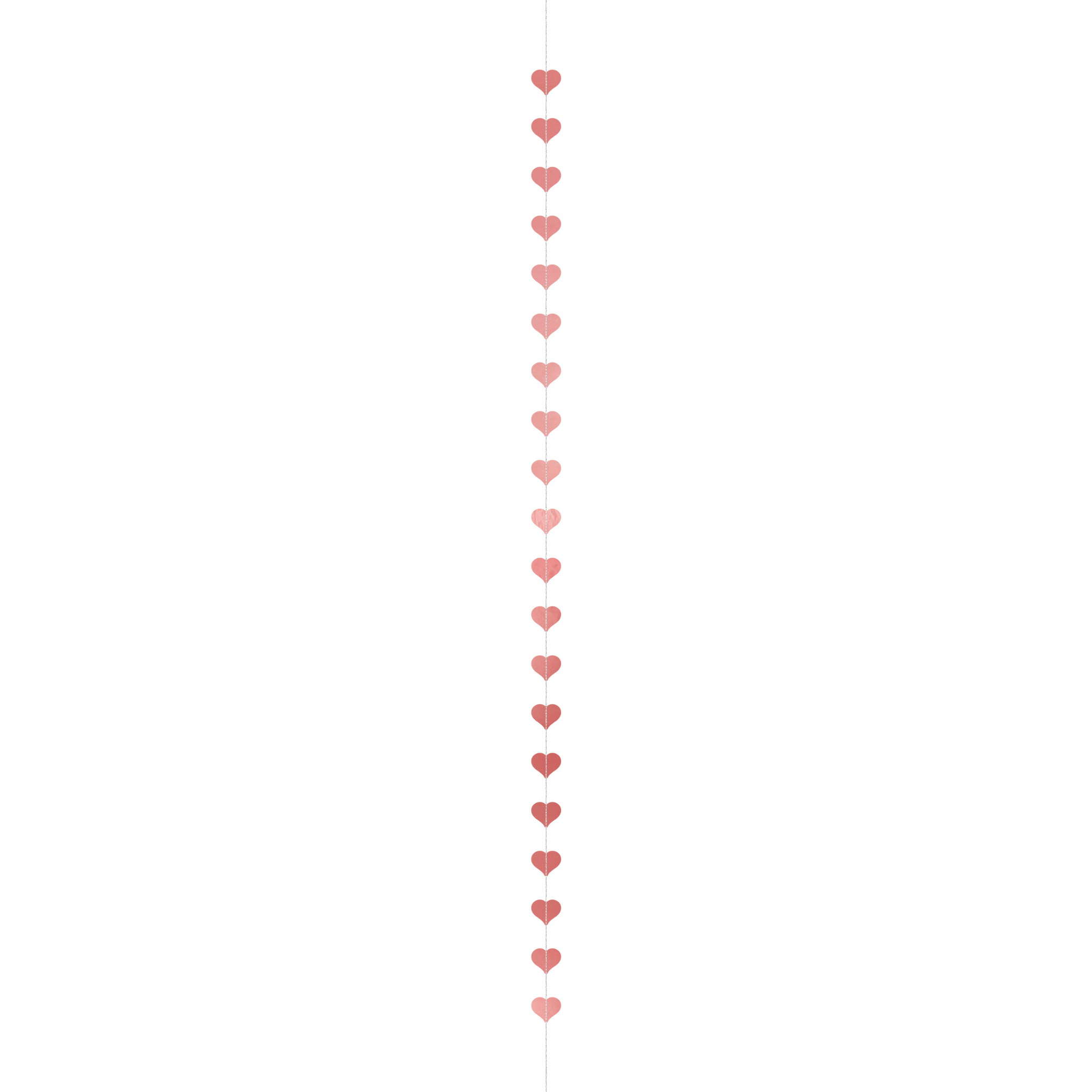 Girlande Herzen Roségold -hey-Party.de- Girlanden -#Variante_