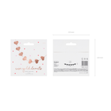 Girlande Herzen Roségold -hey-Party.de- Girlanden -#Variante_