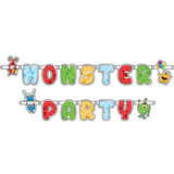 Girlande "Monster Party" -hey-Party.de- Girlanden -#Variante_