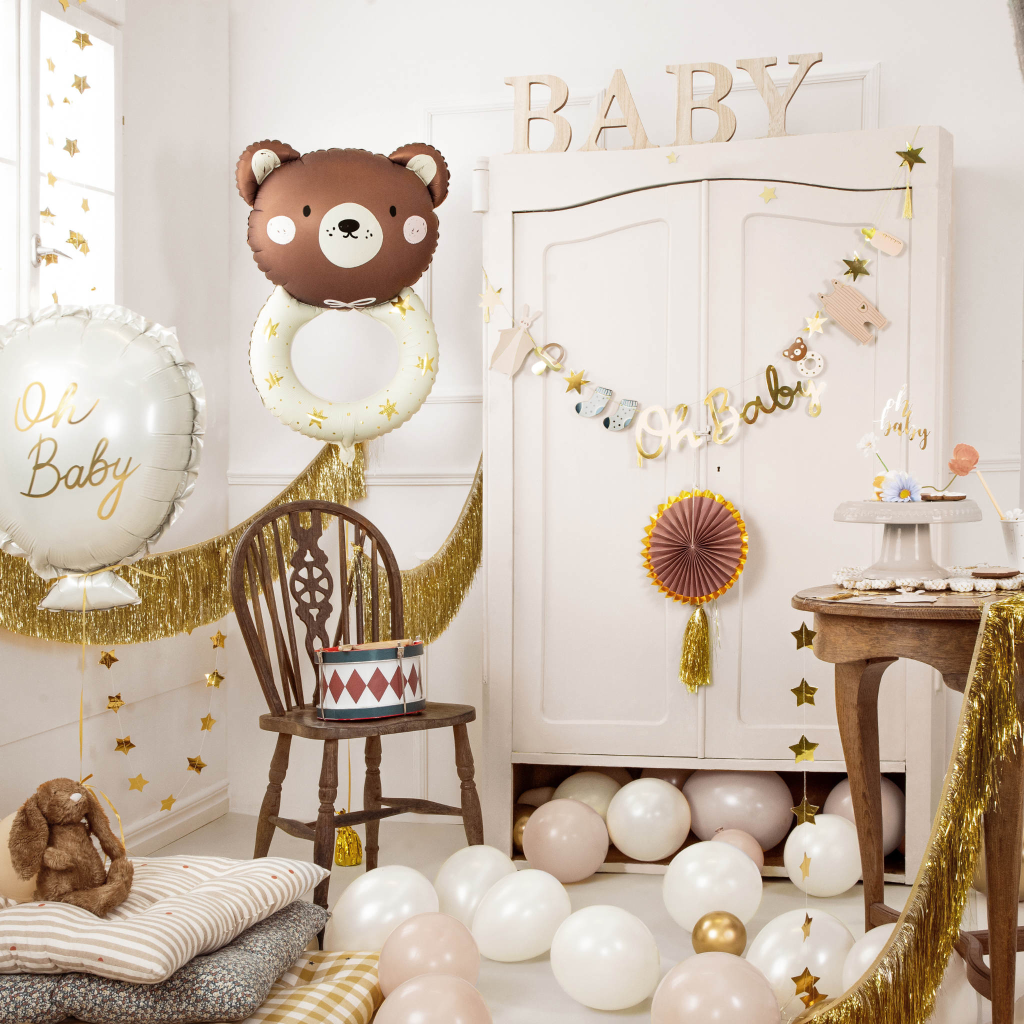 Girlande "Oh Baby" -hey-Party.de- Girlanden -#Variante_