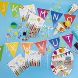 Girlande Wimpel ABC -hey-Party.de- Girlanden -#Variante_