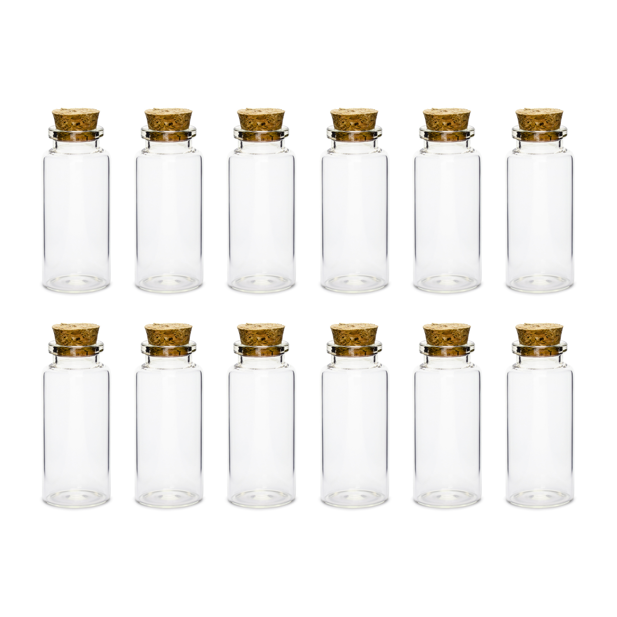 Glasfläschchen mit Korken -hey-Party.de- Schachteln -#Variante_