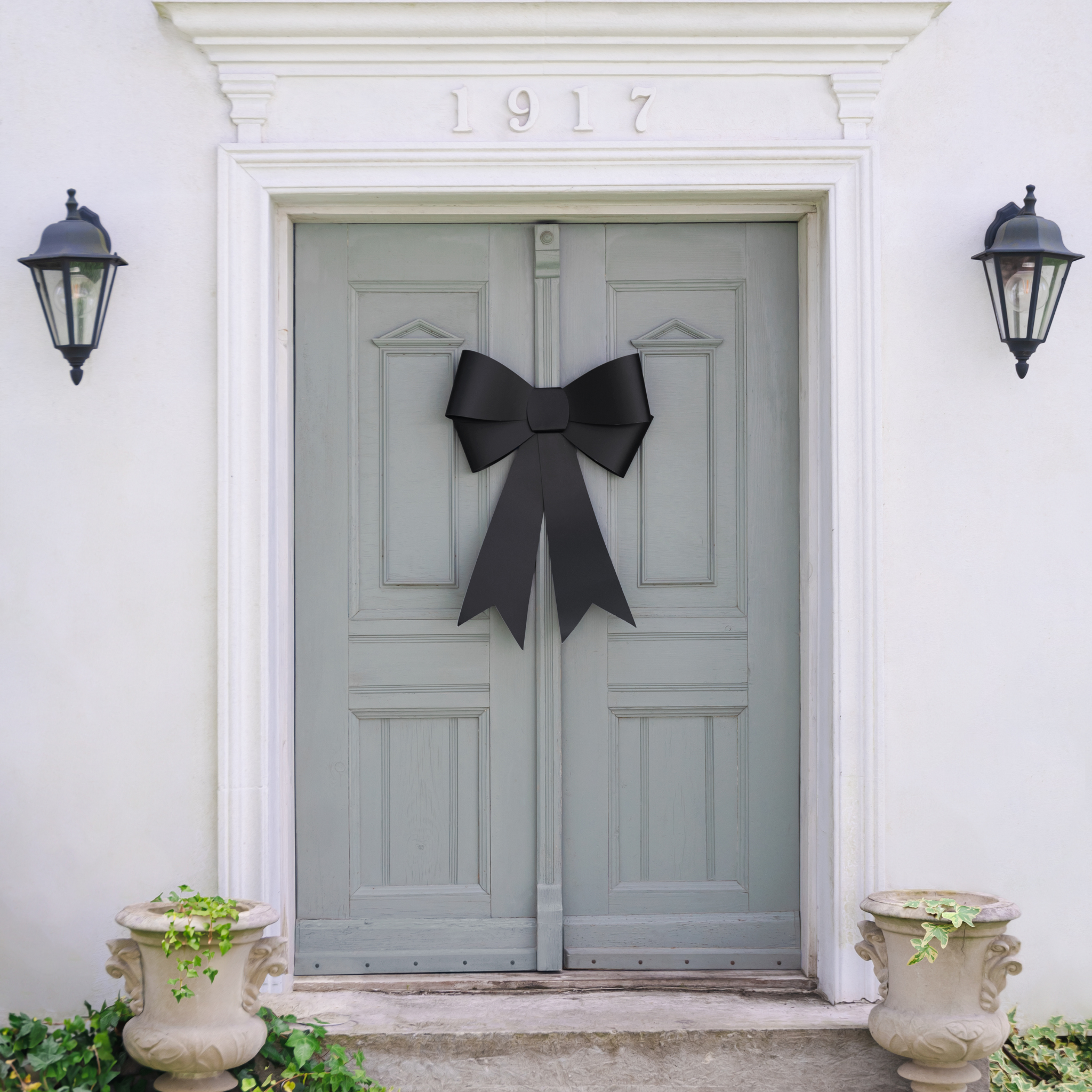 Deko-Schleife Schwarz DIY -hey-Party.de- Schleifen -#Variante_