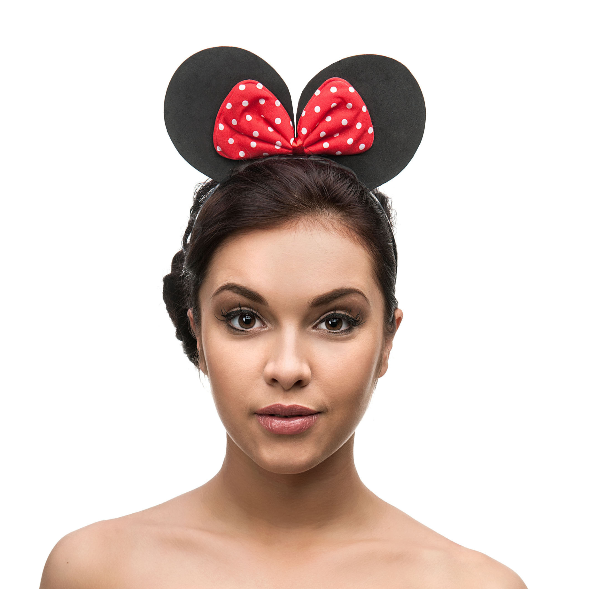 Haarreif Mausohren mit Schleife