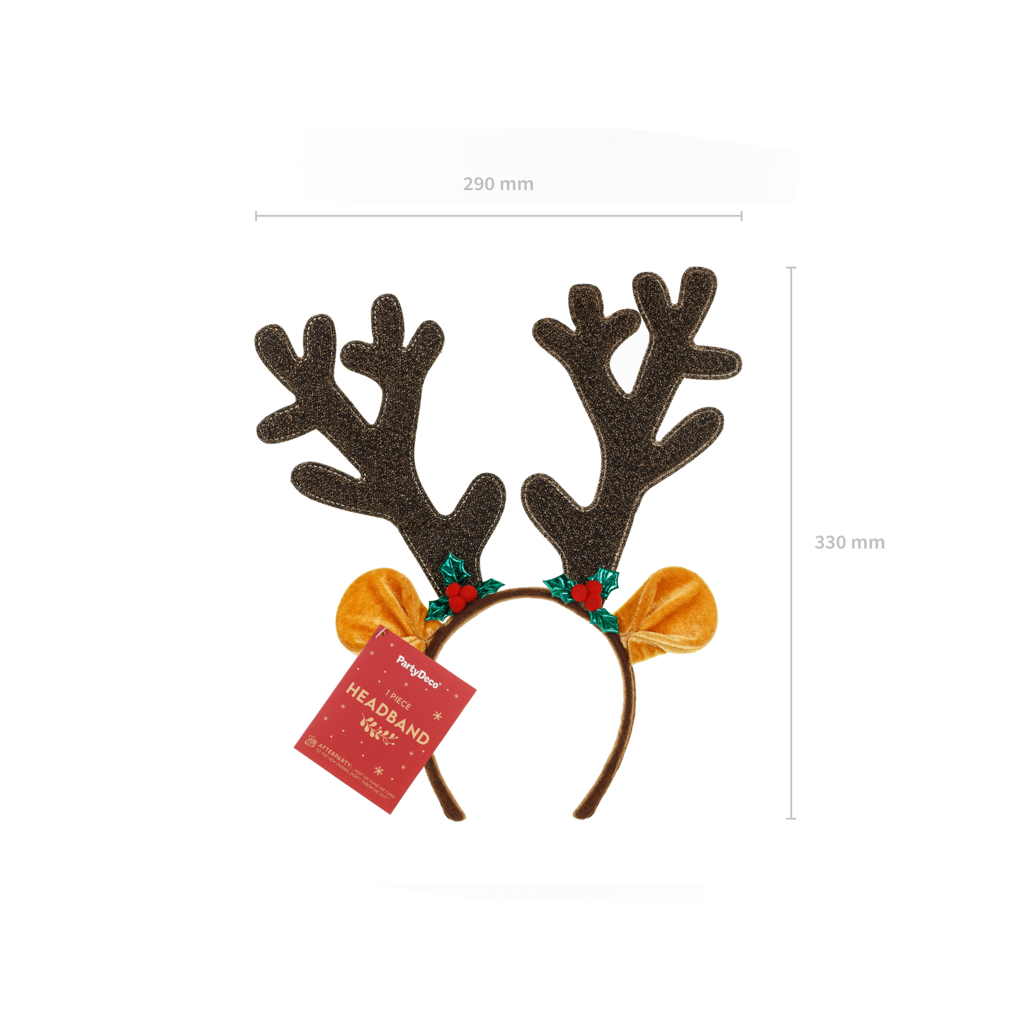 Haarreif Rentiergeweih -hey-Party.de- Partyhütchen -#Variante_